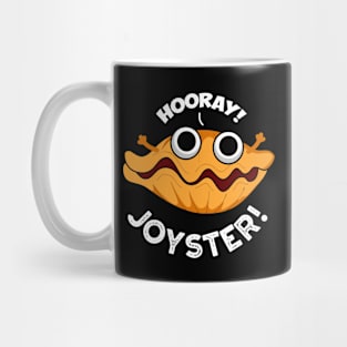 Joyster Funny Joyful Animal Oyster Pun Mug